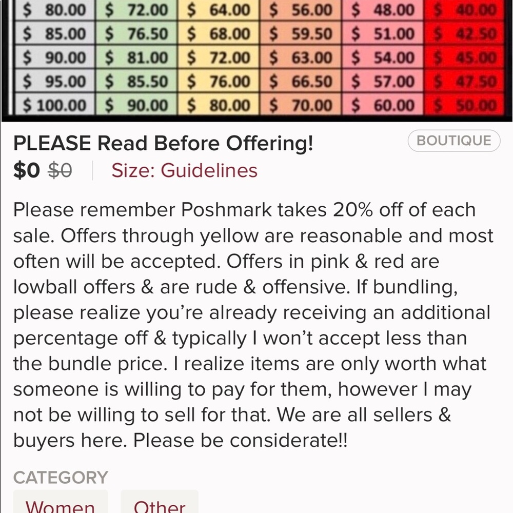 Not for sale
